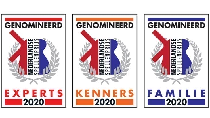 Nominaties Nederlandse Spellenprijs 2020
