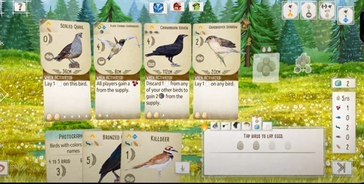 Wingspan app op Android