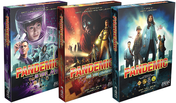 Pandemic uitbreidingen van Z-Man Games