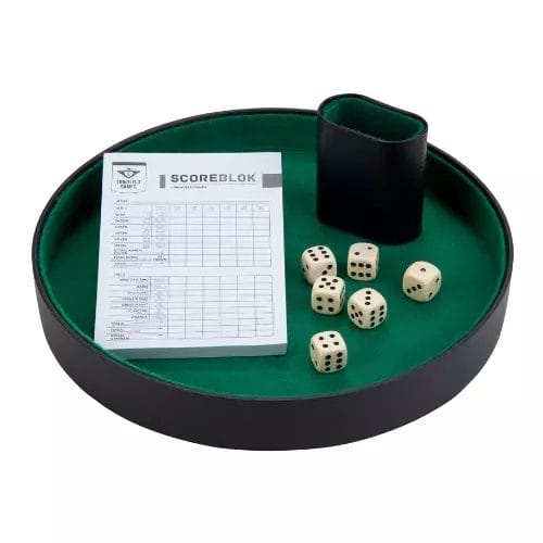 Kunstleer dobbelbak (26cm)