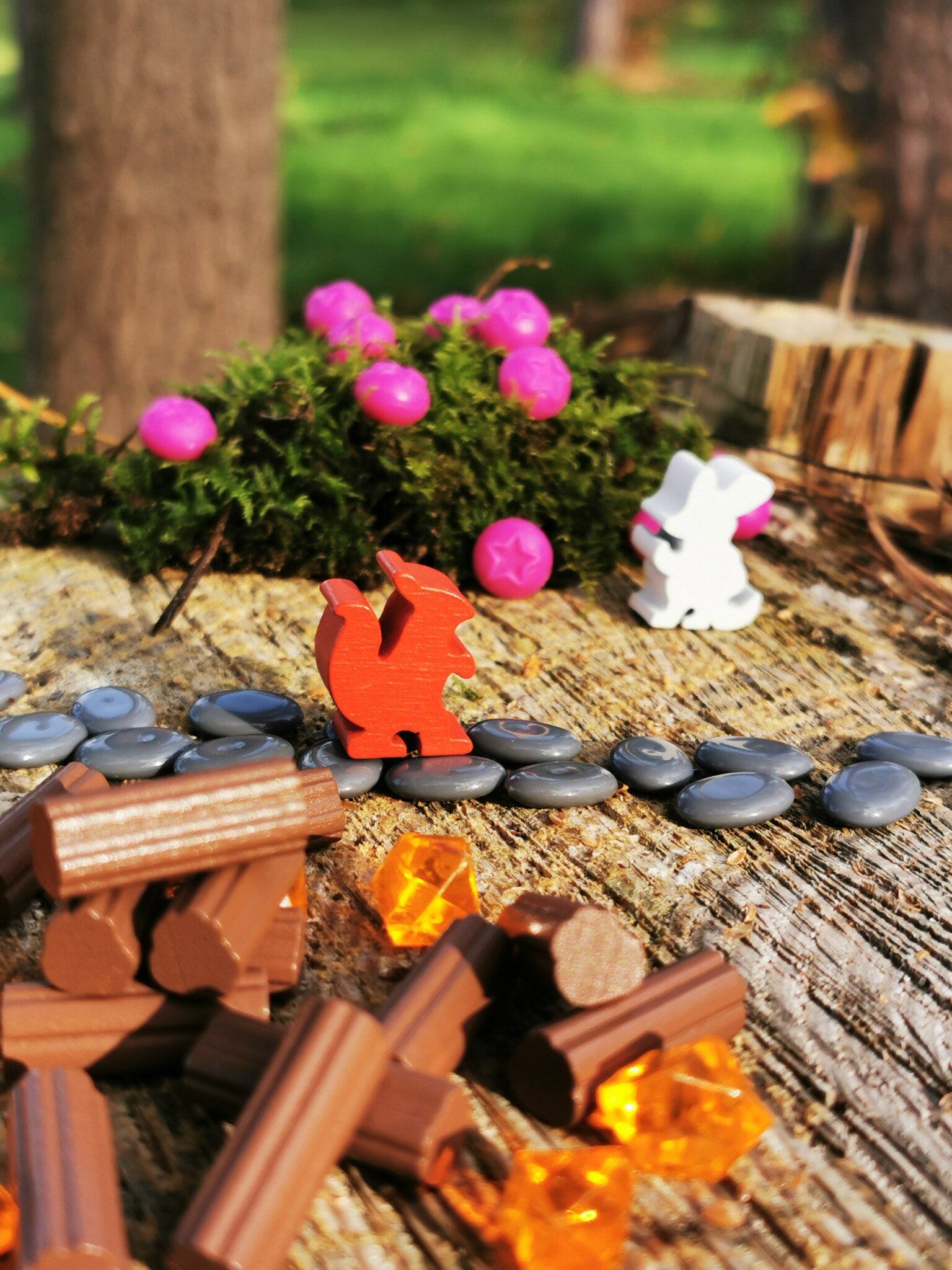 Everdell bordspel arbeider