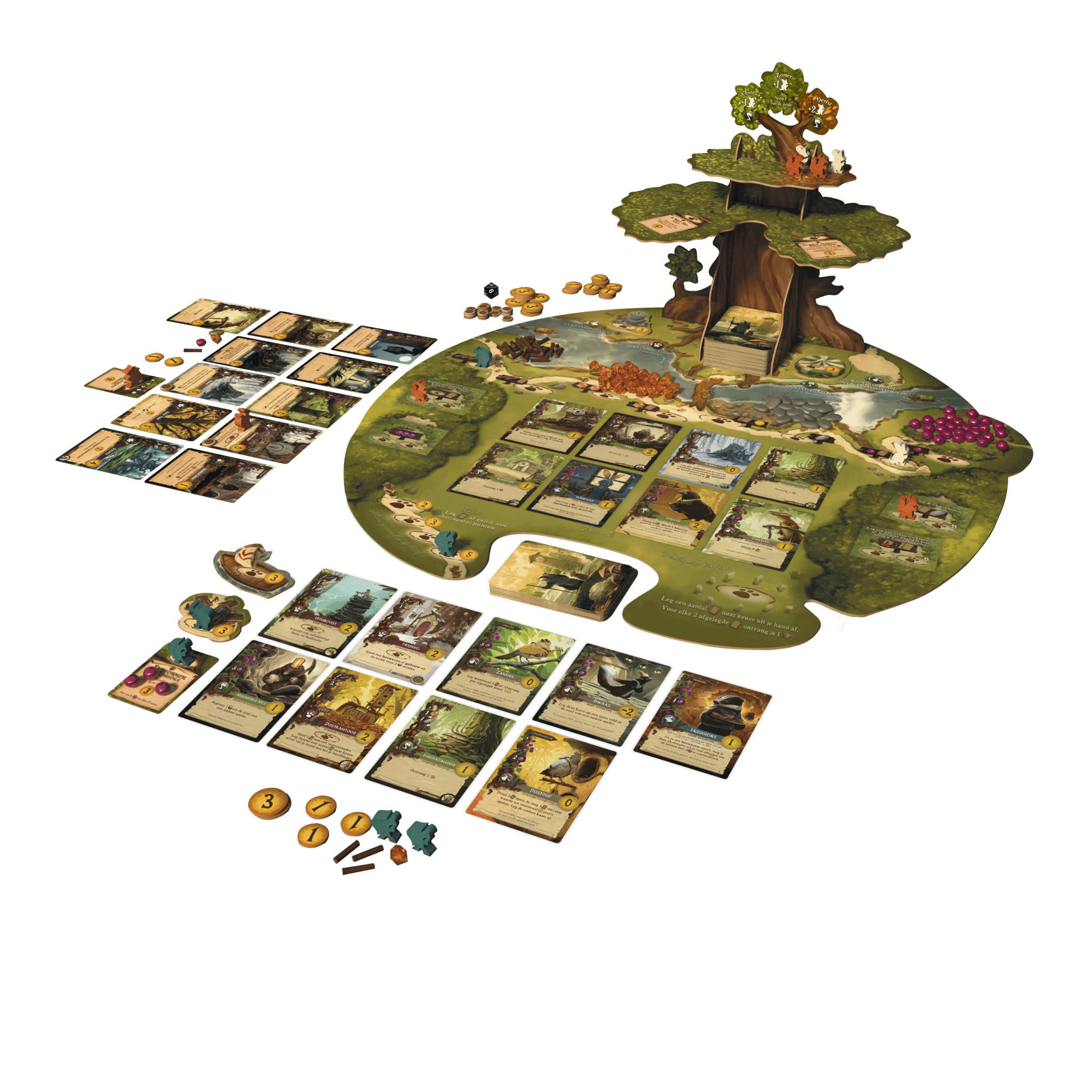 Everdell Engelstalig spelverloop