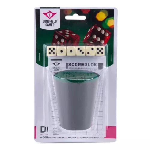 Complete dobbelset met scoreblok Longfield Games