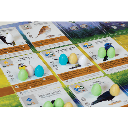 Wingspan bordspel van 999 Games vogelkaarten met eieren