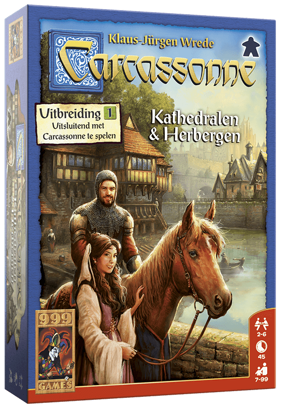 Carcassonne: Kathedralen en Herbergen