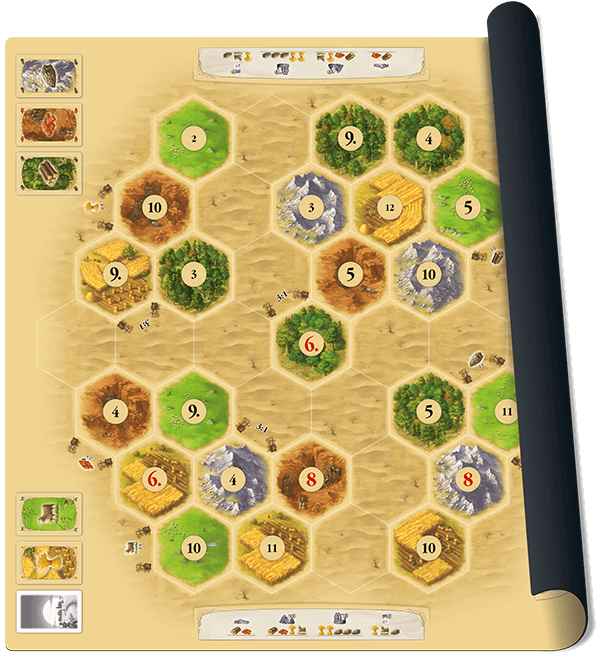Catan Playmat Desert