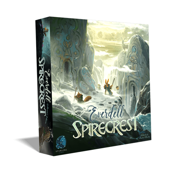 Everdell Spirecrest uitbreiding van White Goblin Games