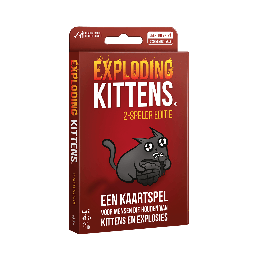 Exploding Kittens voor 2 spelers
