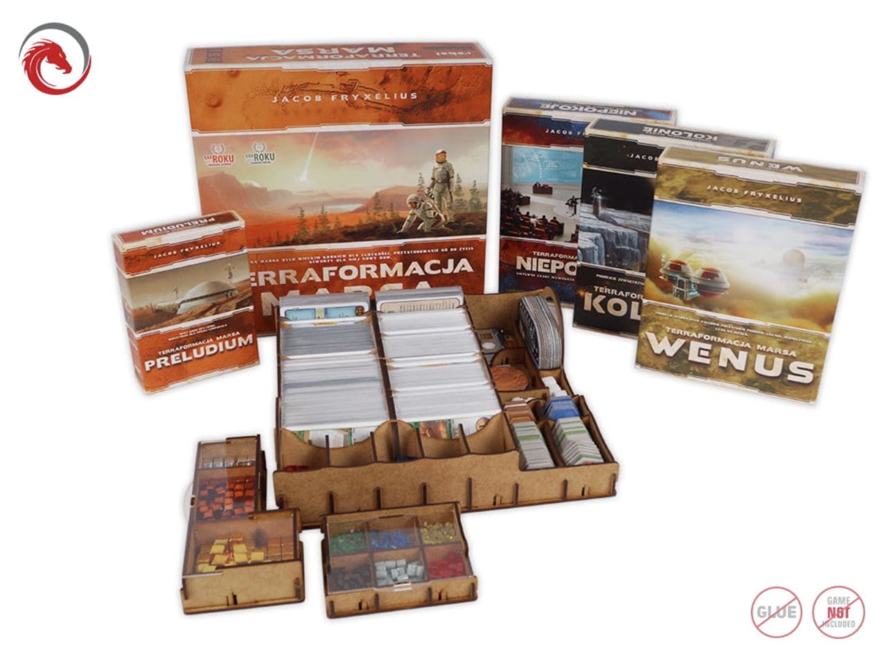 Insert Terraforming Mars met uitbreidingen