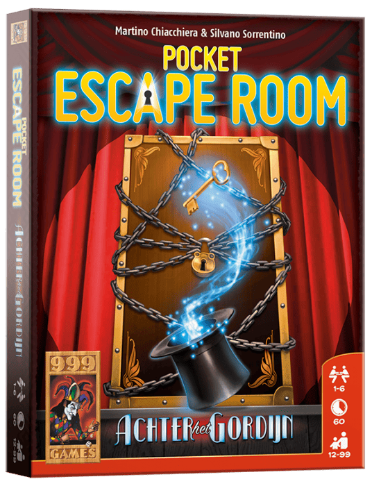 Pocket Escape Room: Achter het gordijn