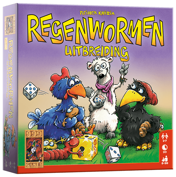 Regenwormen uitbreiding