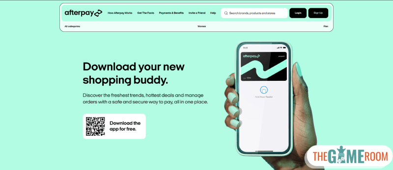 Afterpay app voor gebruik in casino's