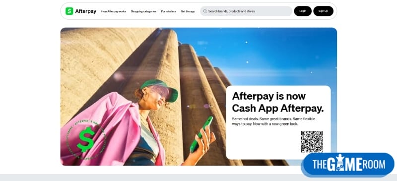Afterpay app voor gebruik in casino's