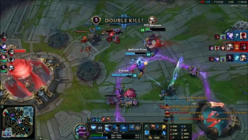 League of Legends gameplay