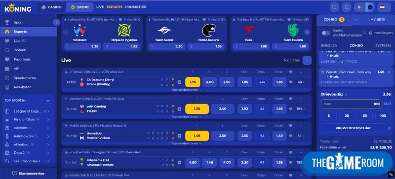 wedden bij bookmakers via Trustly