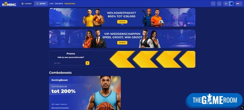 activeer sportbonus via Trustly